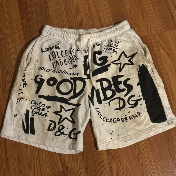 Dolce & Gabbana Other - Dolce & Gabbana Graphic Shorts Vintage condition Size 2XL made in Italy